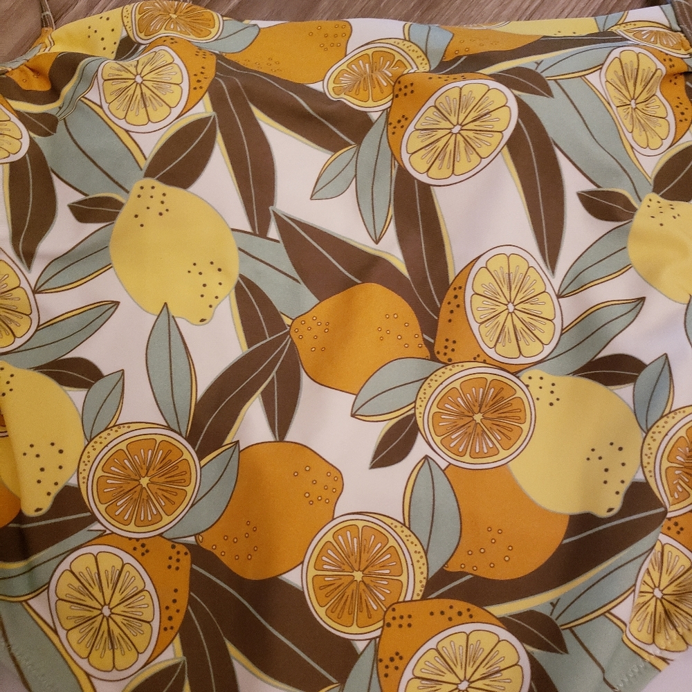 Andrea Iyamah Sari Lemon Print One Piece - Picture 6 of 14